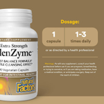 Natural Factors, ClenZyme, 90 вегетарианских капсул