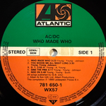 AC/DC ‎– Who Made Who (Германия 1986г.)