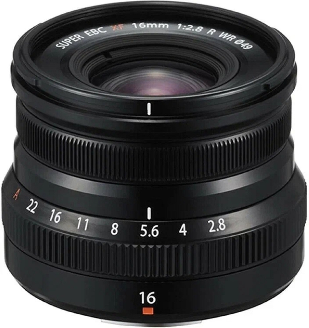 Fujifilm XF 16mm F2.8 R WR Black