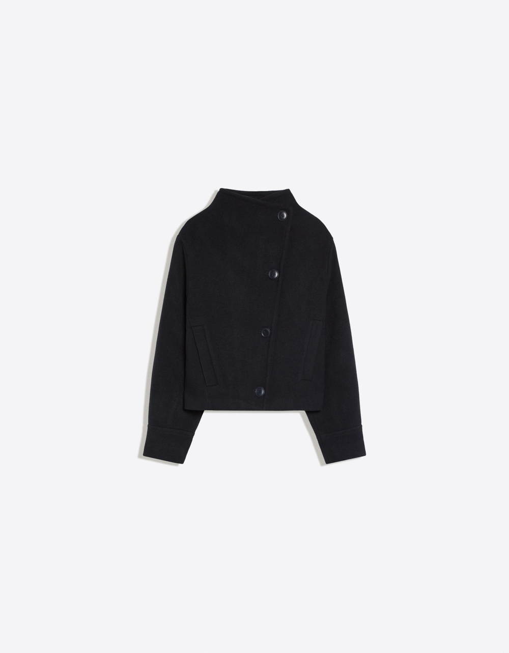 Женский укороченный двубортный бушлат - BERSHKA