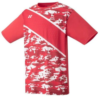 Футболка мужская теннисная Yonex Men's T-Shirt - flash red