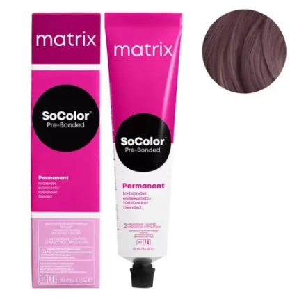 Matrix SoColor Pre-Bonded 5BV Светлый шатен коричнево-перламутровый Крем-краска для волос, 90мл