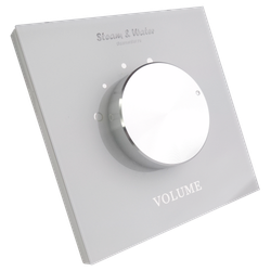 Настенный регулятор громкости звука настенный Steam&water SOUND CONTROL White 50 (Цвет черный, 5 уровней громкости, 4-8 Ом, 30W)