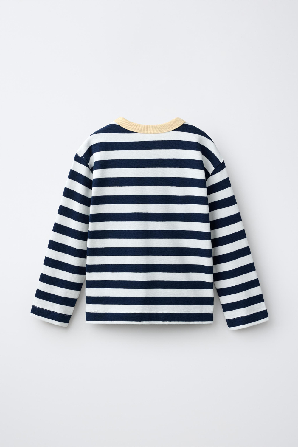 ZARA ФУТБОЛКА HEAVY WEIGHT В ПОЛОСКУ, ПОЛОСКИ