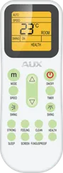 Напольно-потолочная сплит-система AUX ALCF-H36/4DR2A + AL-H36/4DR2A(U), белый