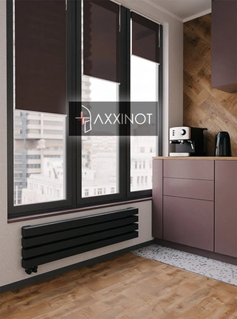 Axxinot Verde Z 600 - горизонтальный трубчатый радиатор шириной 600 мм