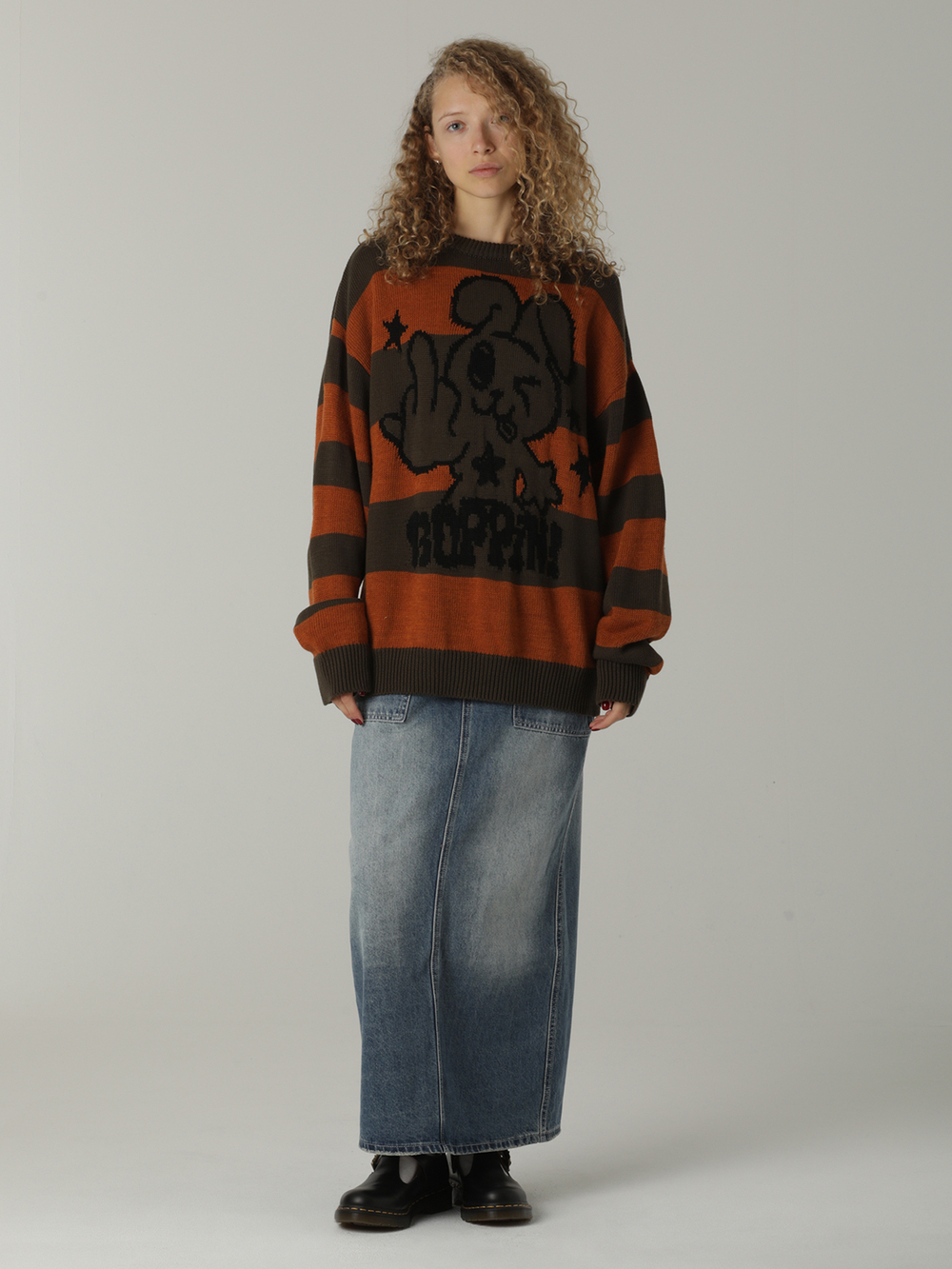 Женский Свитер Boppin! Jacquard Striped