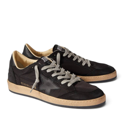 Men's Ball Star in nylon and nubuck leather with black leather star
