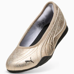 PUMA Кроссовки-балетки Catch Soleil Metallic Whisper, золотой