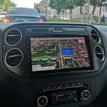 Магнитола для Volkswagen Tiguan 1 2011-2016 (аварийка прямоугольная, рамка чёрная) - Teyes CC3L на Android 10, CarPlay, 4G SIM-слот