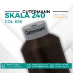 Нитки некрученые Gutermann Skala 240 (5000 метров), 1 кат. | 696 т.шоколад