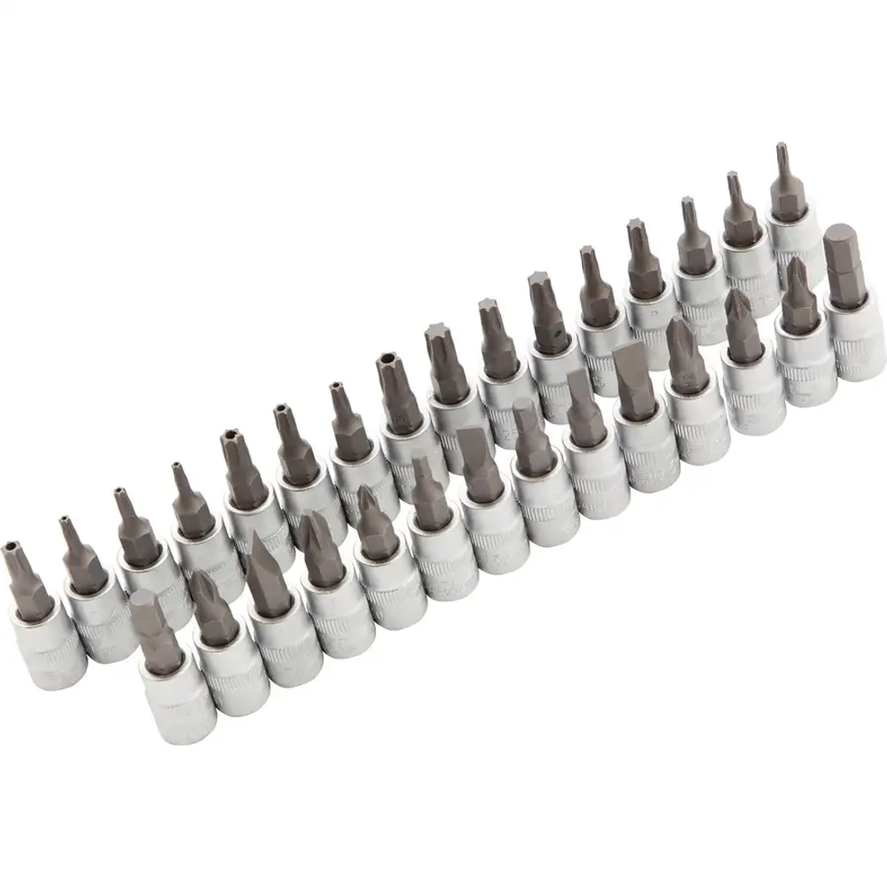 Набор инструментов, 1/4",3/8", 1/2", Cr-V,S2, 216 пр. STELS 14115