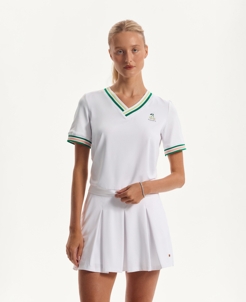 Футболка-поло High-Grade, White and Green
