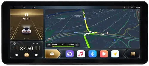 Магнитола для Audi A4 (B8), A5 (8T) 2007-2016 - Kuberg MKD монитор 12.5" на Android 11, Быстрая, SIM-слот