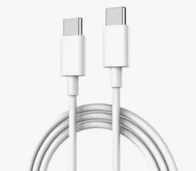 Кабель APP CC30 Type-C-Type-C 60W 1м White (реплика Apple)