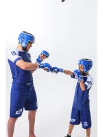 Рашгард Rage MMA Union синий