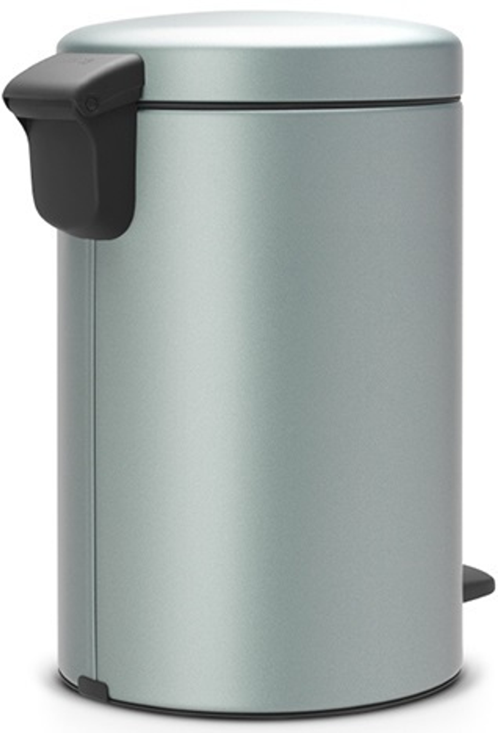 Ведро Brabantia NewIcon 12л мятный металлик вид сзади