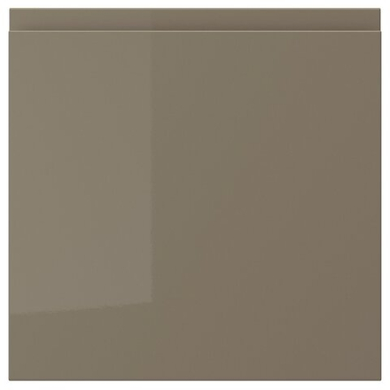 IKEA VOXTORP  (ИКЕА ВОКСТОРП)  -  Дверца - глянец тёмно-серо-коричневый 40x40 см