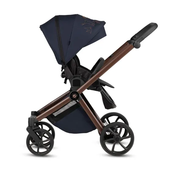 Коляска 2 в 1 Tutis Mio 3+ Limited Edition Midnight Swallow