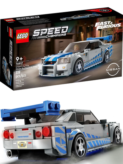 Конструктор Лего Спид Чемпионс Ниссан Скайлайн GT-R (R34) — Двойной Форсаж | LEGO Speed Champions Nissan Skyline 76917