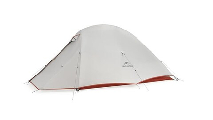 Палатка Naturehike Cloud Up Pro Si 2-местная, алюминиевый каркас, серая, артикул CNK2350WS020-LG2