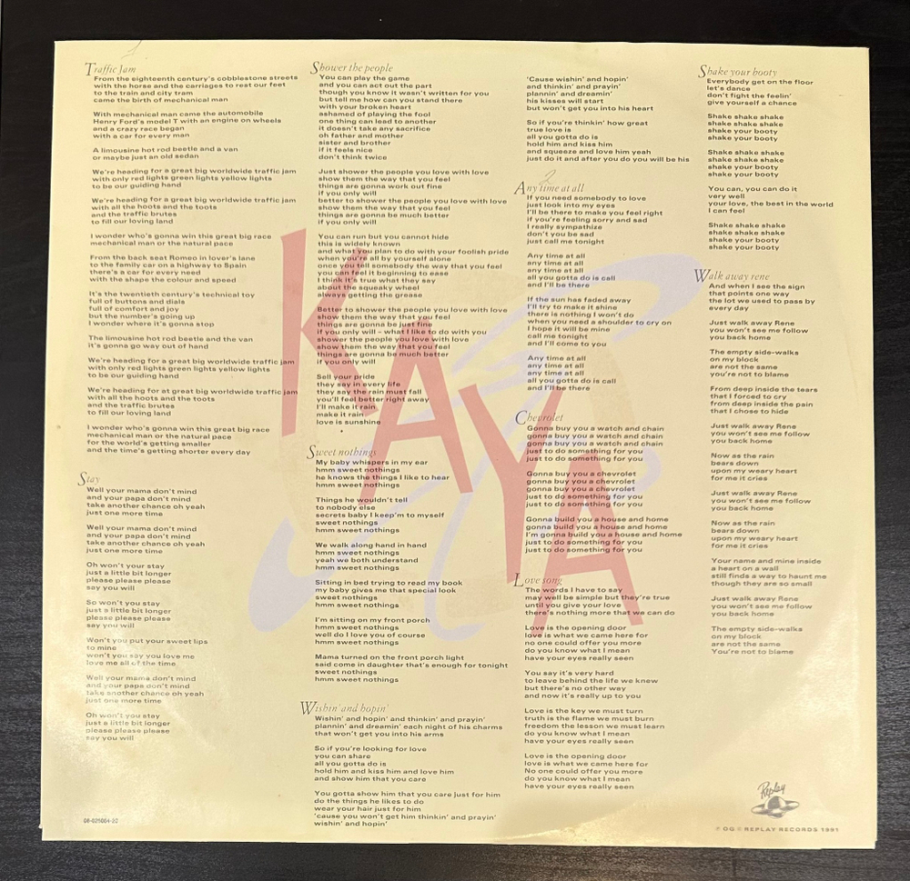 Kaya - Kaya (Голландия 1991г.)