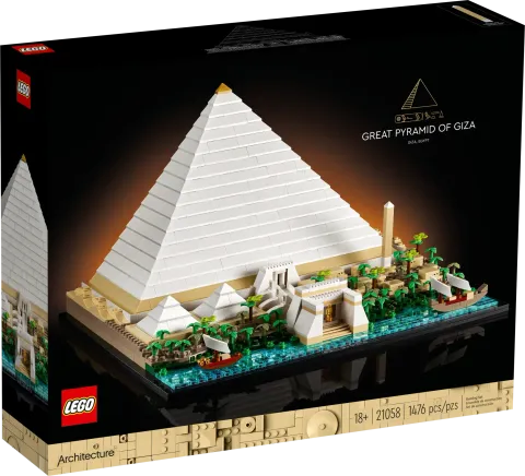 Конструктор LEGO Architecture 21058 Пирамида Хеопса