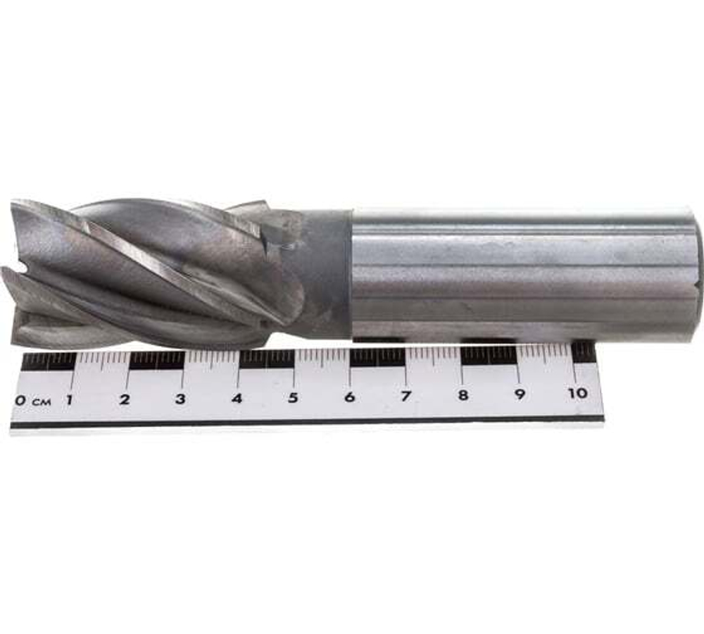 Фреза концевая (28х121х45 мм; Р6М5; 5 перая; ц/х) GRIFF a300083