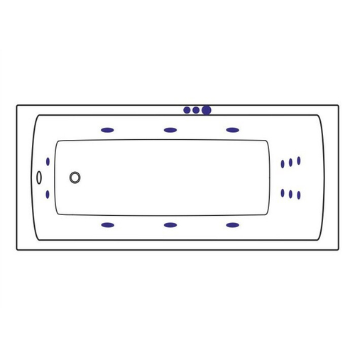 Акриловая ванна Excellent Aquaria Smart 170x75 WAEX.AQU17.SMART
