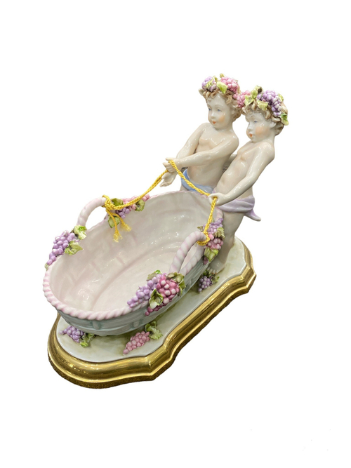 Корзина с ангелами [Арт. 0001784]