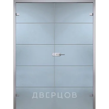 Диана двухстворчатая распашная стекло беcцветное матовое