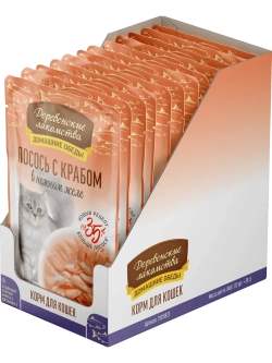 Корм для кошек пауч 70г*12шт