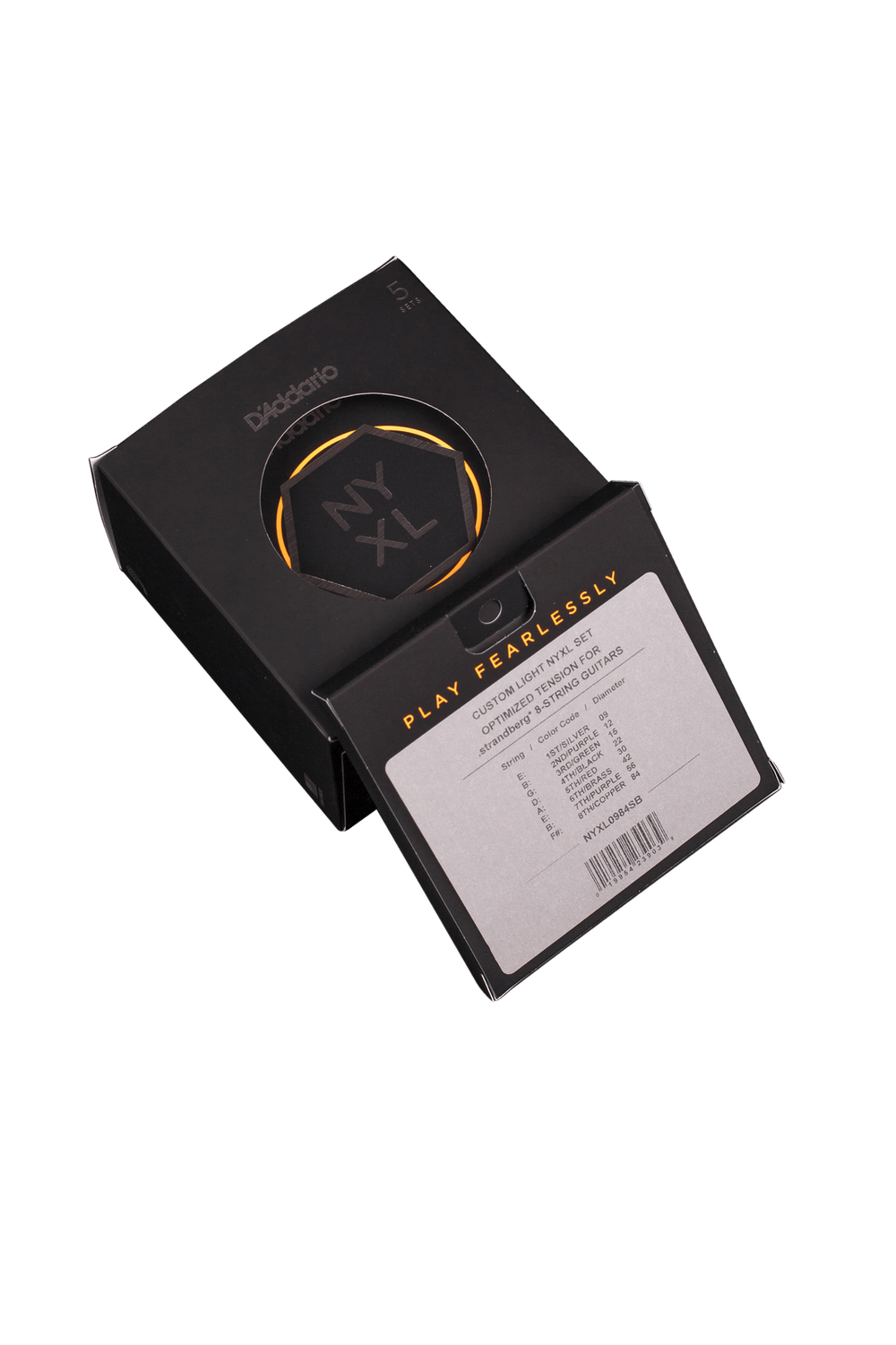 D'Addario NYXL Optimized Tension Strings for .strandberg* 7 (5 sets)