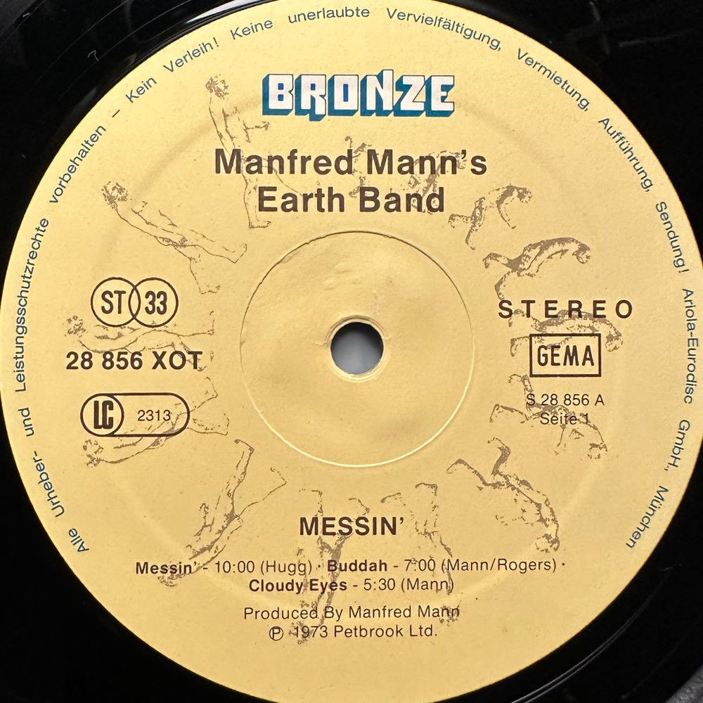 Manfred Mann's Earth Band - Messin (Германия 1977г.)