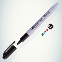 207899 Crown Маркер перманентный MULTI MARKER SLIM, ЧЕРНЫЙ пулевидный 2мм (P-505) | Crown