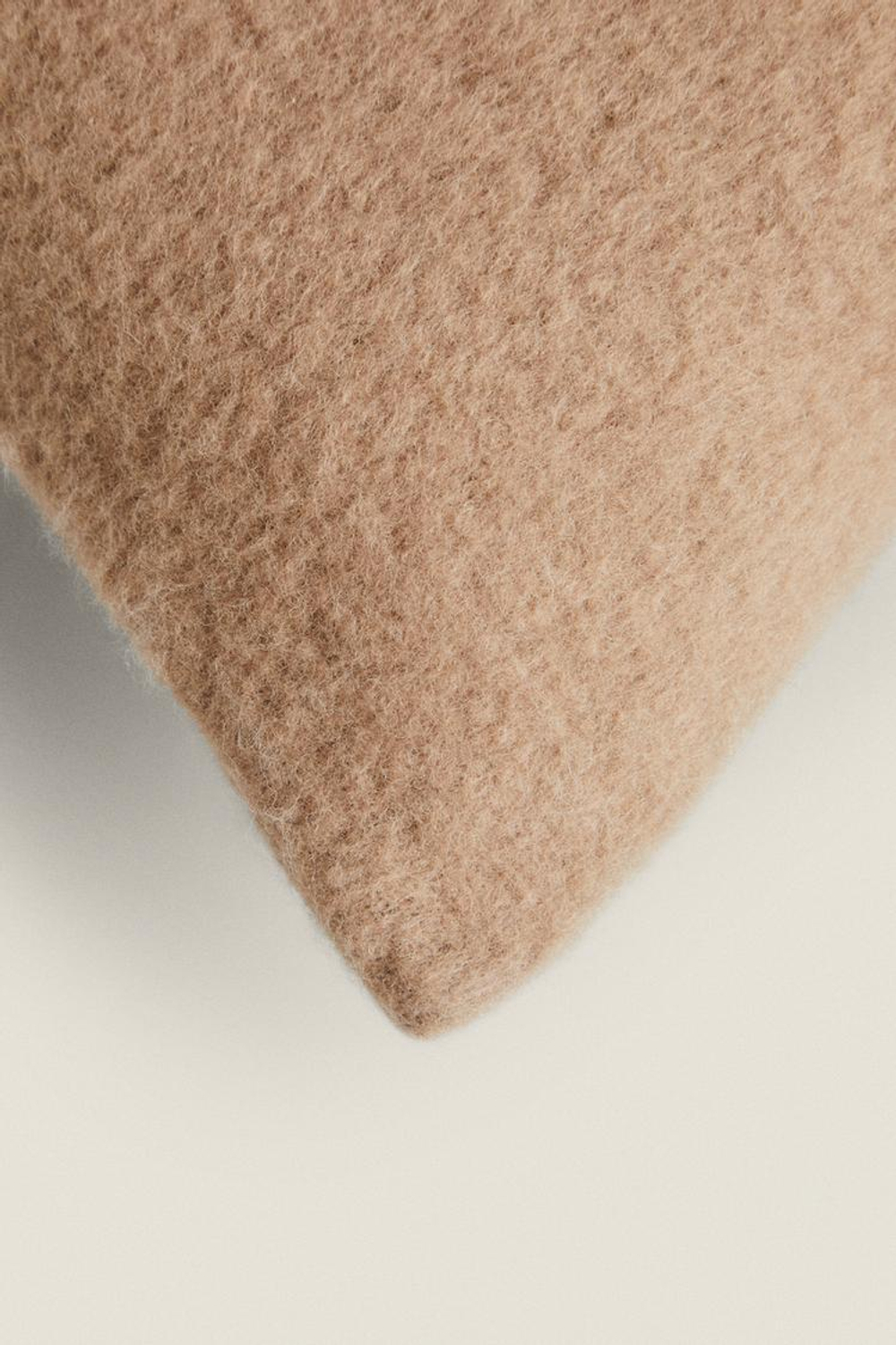 ZARA HOME ОДНОТОННЫЙ ЧЕХОЛ НА ПОДУШКУ, РЫЖЕВАТО-КОРИЧНЕВЫЙ
