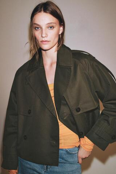 КОРОТКИЙ ТРЕНЧ ZW COLLECTION — ZARA