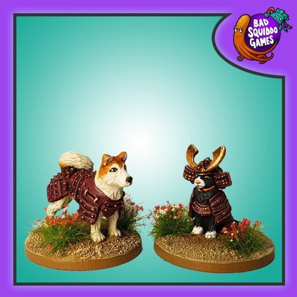 BFM086  Noble Assistants: Bushidoge and Shogun  Meow