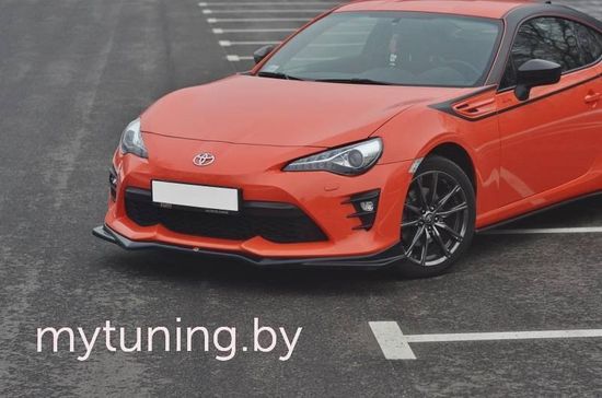 Сплиттер бампера переднего для TOYOTA GT86 17-...