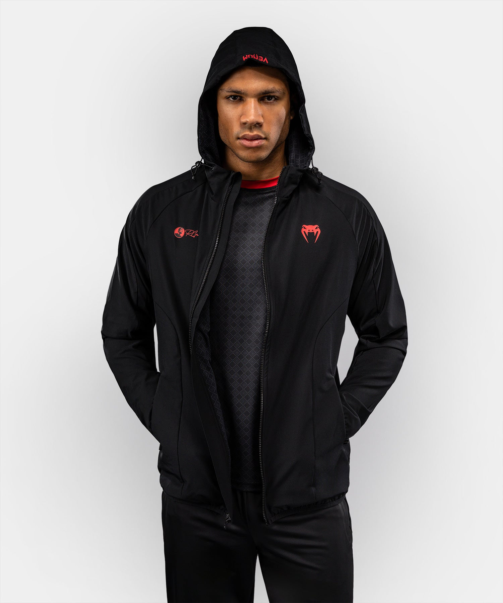 Ветровка Venum x Roger Gracie Black/Red