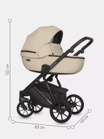 Коляска 3 в 1 Riko Basic Montana Ecco