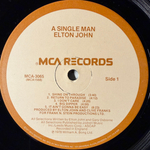 Elton John ‎– A Single Man (США 1978г.)