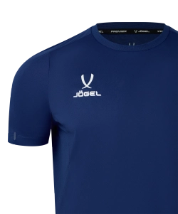 Футболка тренировочная JÖGEL PREMIER PerFormDRY Training Poly Tee, темно-синий