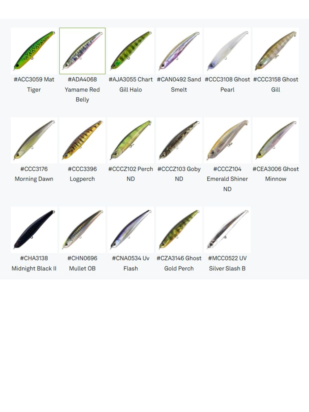 Воблер DUO Bay Ruf Seek 108 S Limited, ACC0772 Parrot OB, 108 мм, 26 г, тонущий, стикбейт