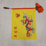 Флаги для фитнеса (60*80 см) жёлтые с рисунком, в комплекте 2 шт.