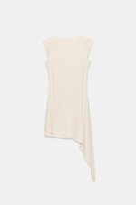 КОРОТКОЕ АСИММЕТРИЧНОЕ ПЛАТЬЕ С ПОДПЛЕЧНИКАМИ — ZARA