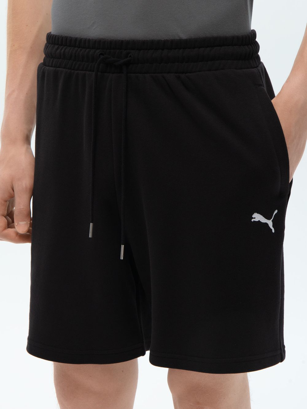 Шорты спортивные мужские PUMA WARDROBE ESS Relaxed Shorts 7" TR