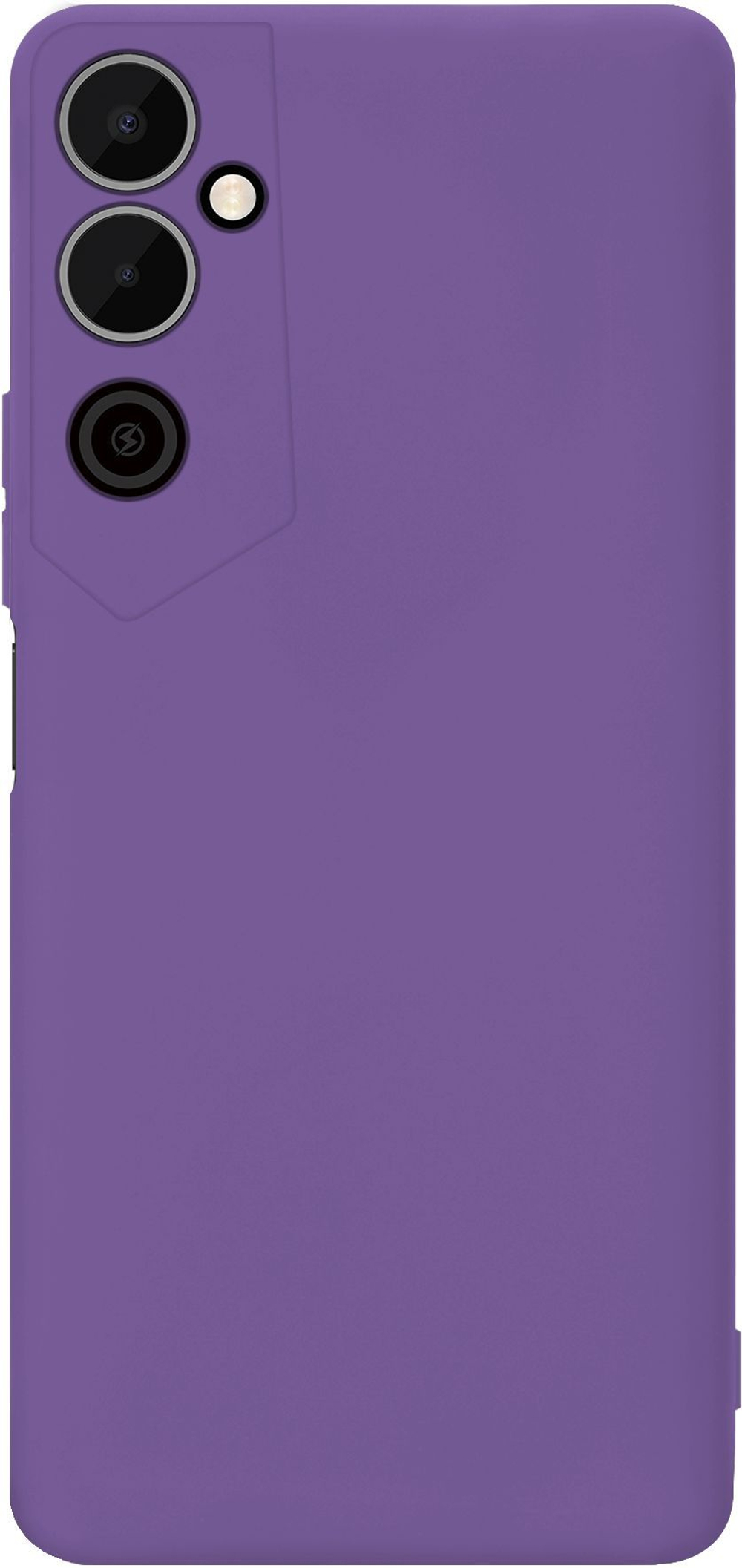 Мягкий Soft Touch чехол из силикона для TECNO POVA NEO 2 с бархатной подкладкой