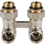 Узел нижнего подключения радиатора REHAU угловой 1/2"x3/4''