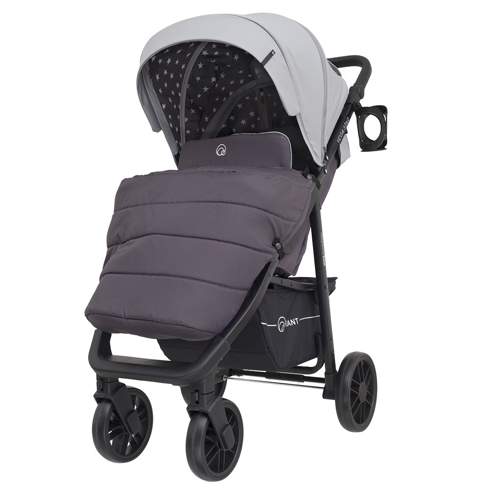 Коляска детская "VEGA STAR" RA057 Soft Grey